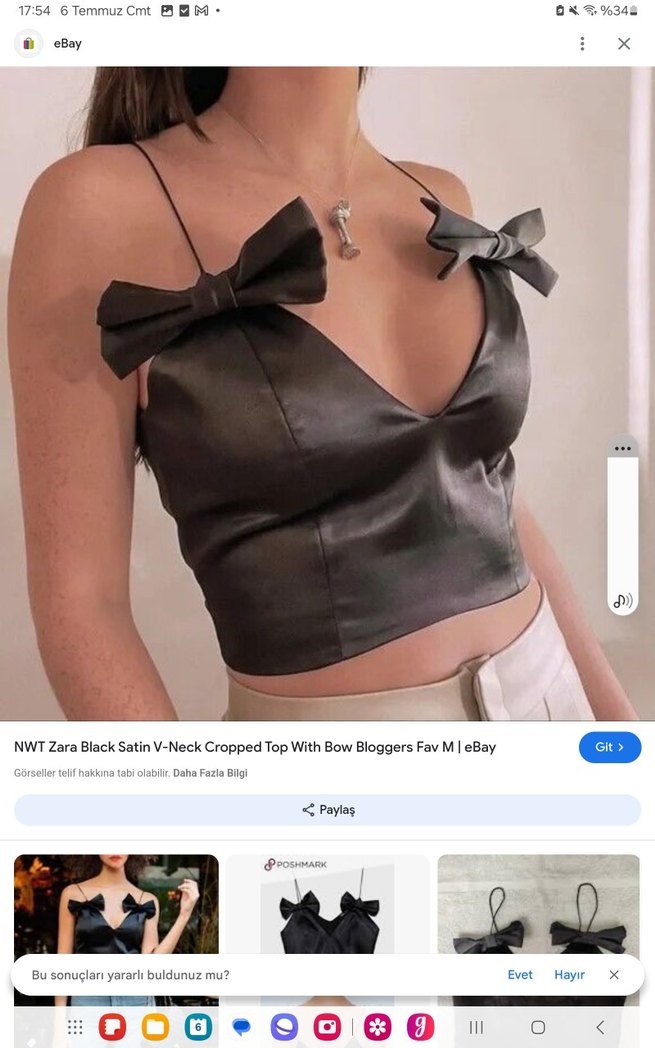 Çeşitli model bluzlar üstler - Görsel 5