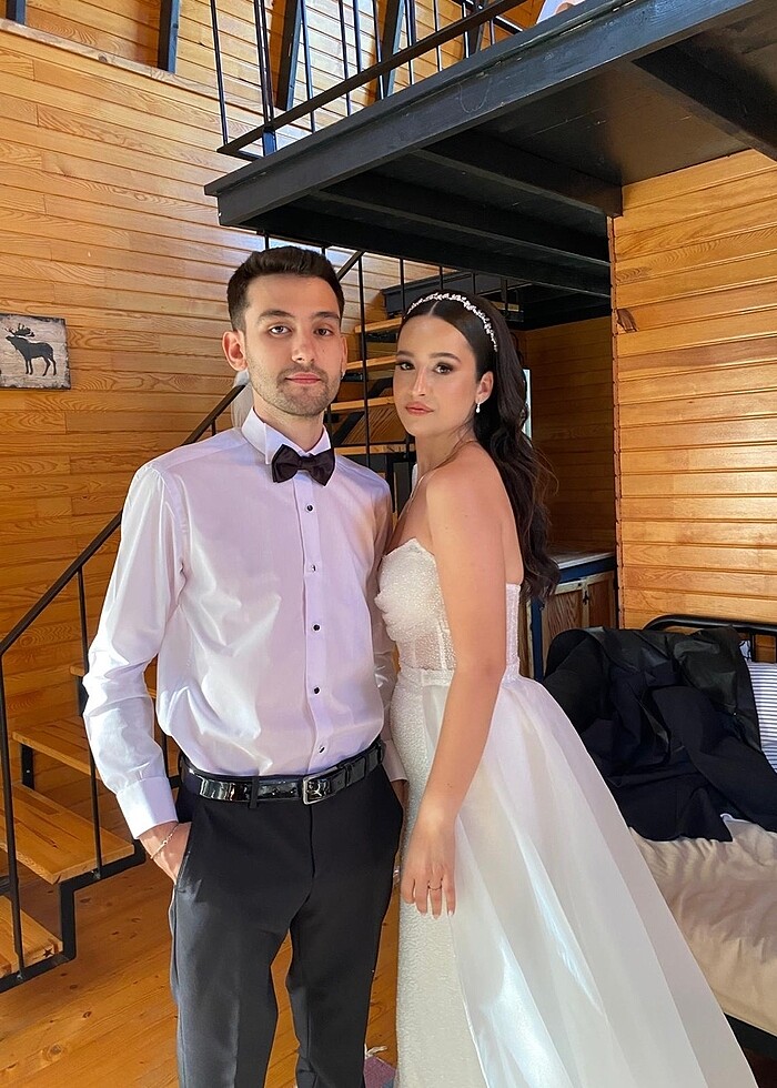 Özel Tasarım Balık Model Gelinlik - Görsel 5