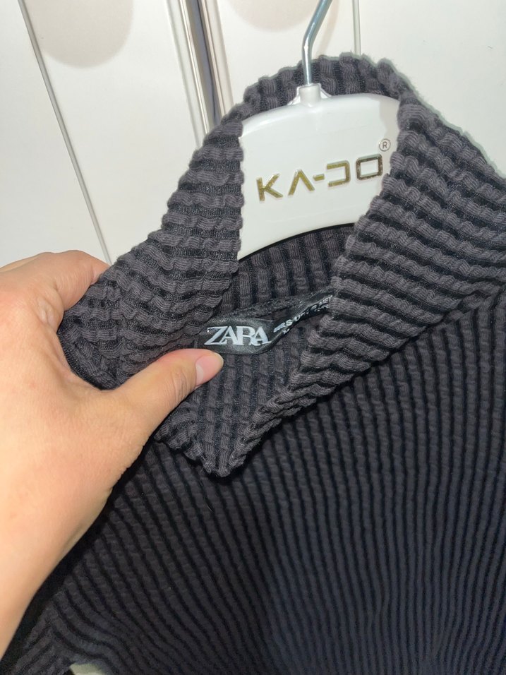 Gri Balıkçı Yaka Triko Kadın Kazak - Görsel 2