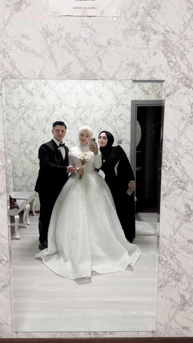 Siyah Yılan Desenli Uzun Abiye Elbise - Görsel 5