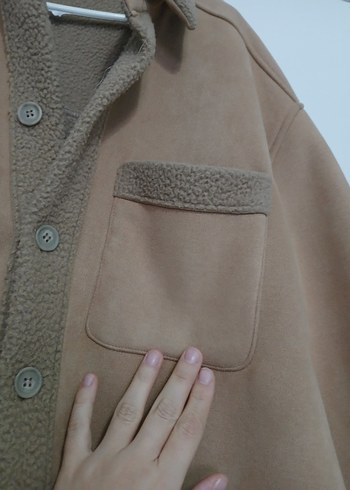 Düğmeli Bej Midi erkek Ceket - Görsel 4