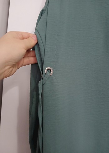 Kadın Uzun Kollu Salaş Keten Takım - Görsel 6