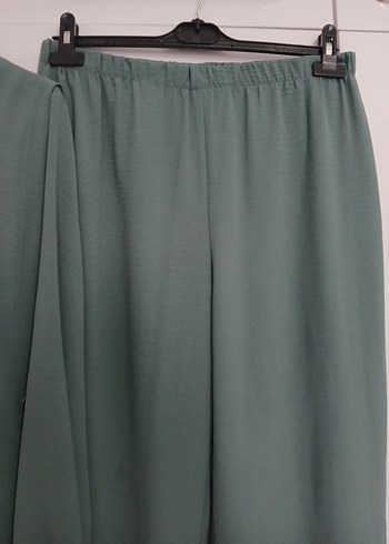 Kadın Uzun Kollu Salaş Keten Takım - Görsel 5