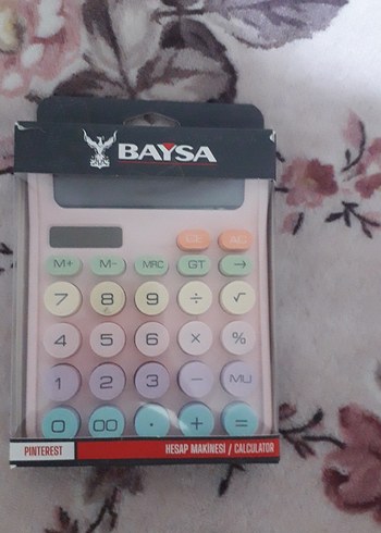 Pastel Renkli Hesap Makinesi - Görsel 2