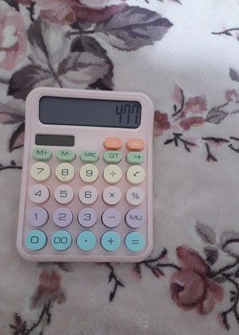 Pastel Renkli Hesap Makinesi - Görsel 3