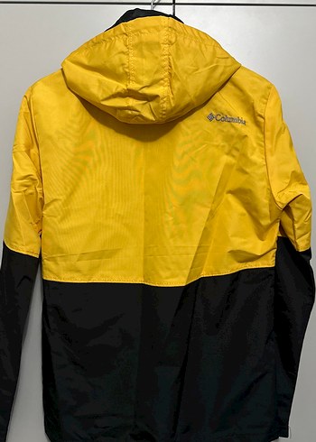 Columbia Siyah Sarı Yağmurluk - Görsel 5