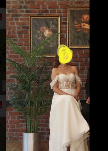 38 Beden Bohem Tarzı Straplez Uzun A Kesim dış çekim elbise