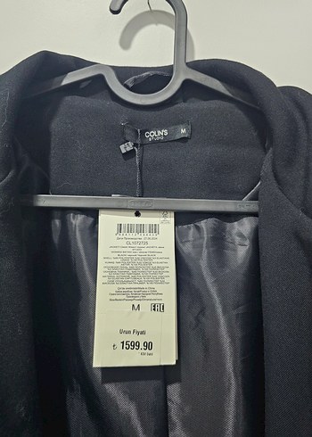 Colin's Colin's Düğmeli Siyah Kadın Blazer Ceket