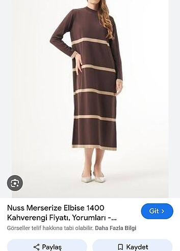 Diğer Yeni etiketli nuss marka soğuk merserize elbise