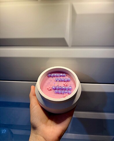 Lc Waikiki Home Mesajlı mum