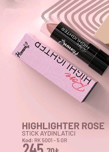 Highlighter Rose Stick Aydınlatıcı Bej