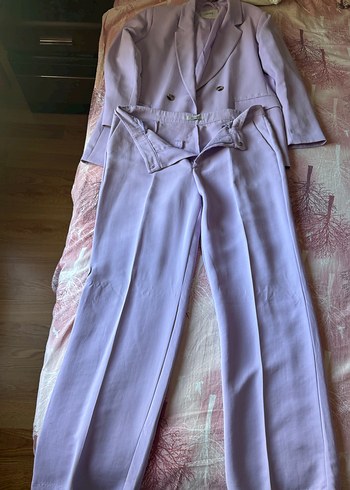 Lila Kadın Blazer Takım ve Body XSIDE