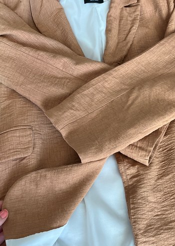 m Beden camel Renk Blazer ceket
