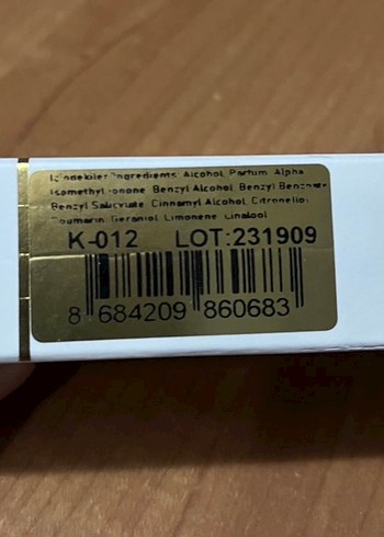 Diğer VA Cosmetic Kadın Parfümü 50 ml K-012