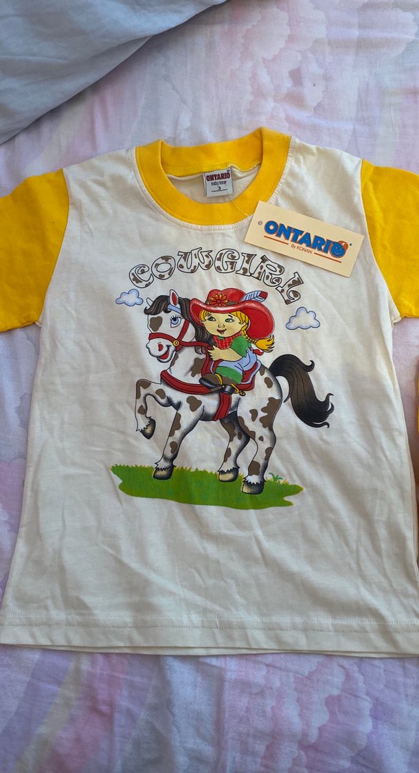 Baskılı Sarı Çocuk Atlet Takımı 3yaş - Görsel 2