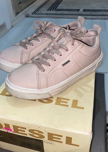 Bej Kadın Bağcıklı Sneakers - Görsel 2