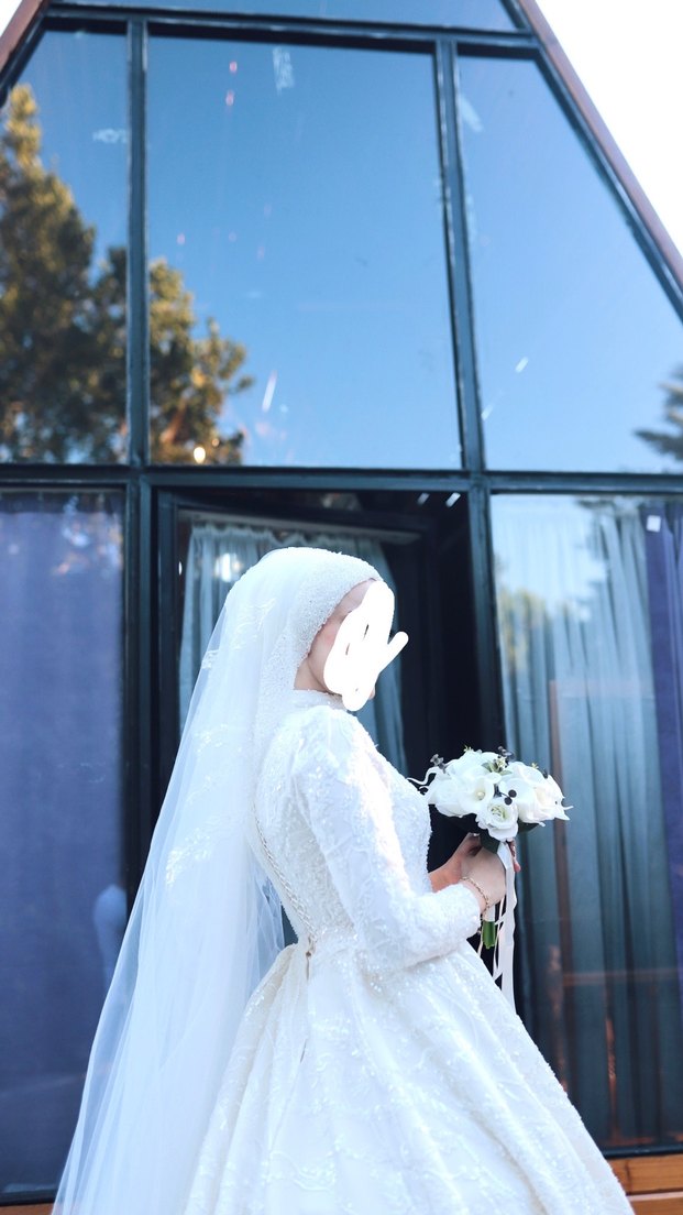 Tesettür Gelinlik - Görsel 2