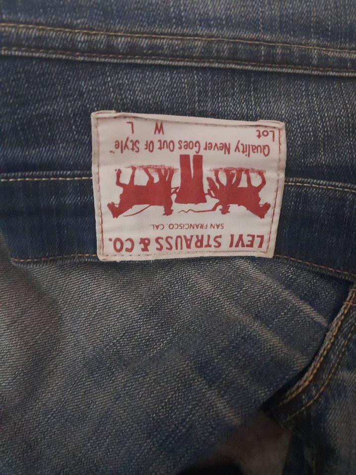 Orjinal Levis dusuk bel jean - Görsel 3