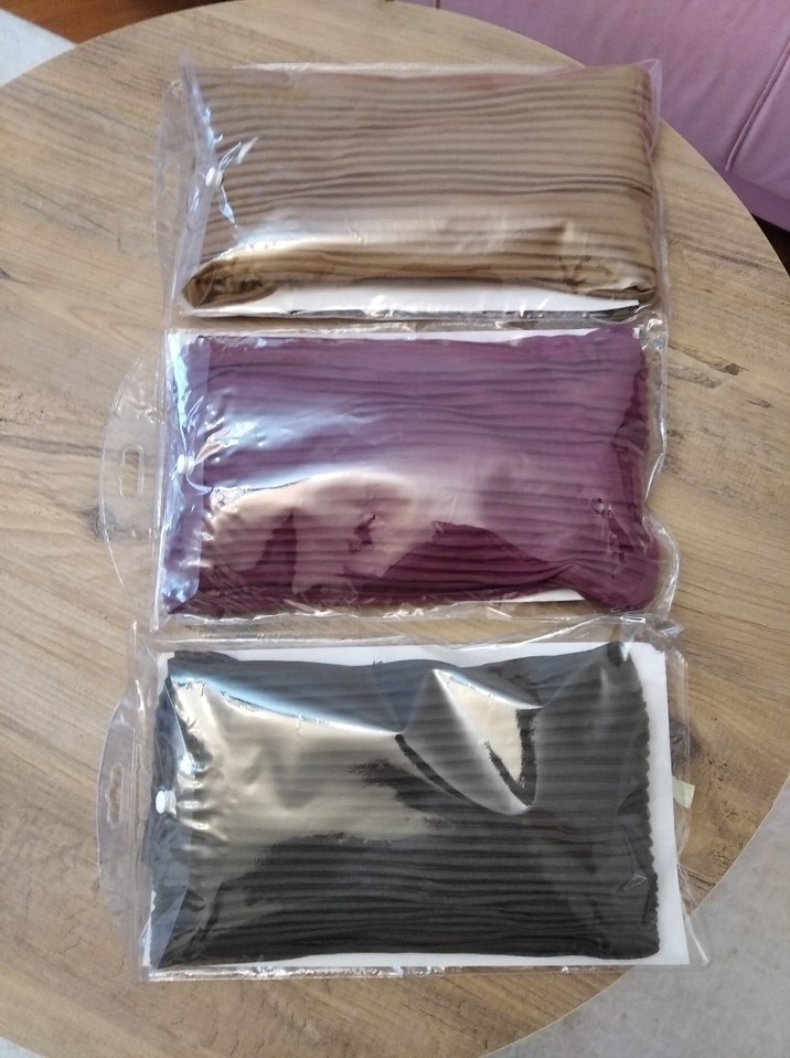 Bordo Pilili Kadın Şal - Görsel 3