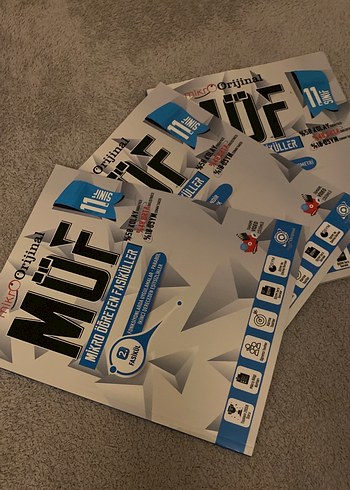Mikro Orijinal MÜF 11. Sınıf Fasikülleri