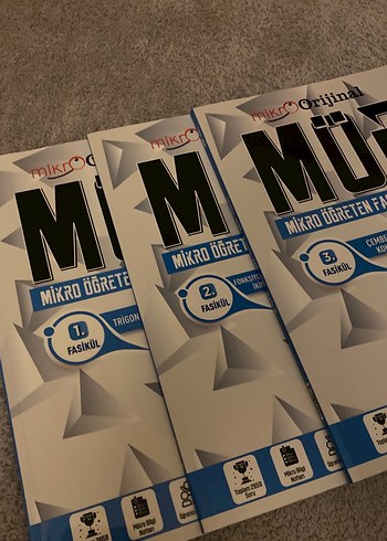  Mikro Orijinal MÜF 11. Sınıf Fasikülleri
