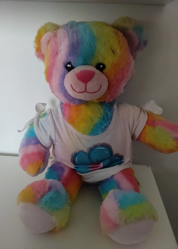 Build a Bear Renkli Peluş Ayıcık Oyuncak Koleksiyonluk