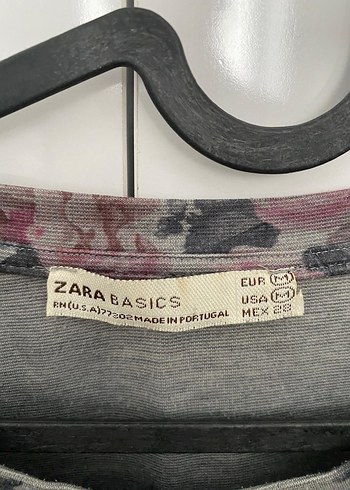 Çiçek Desenli Gri Kadın Sweatshirt - Görsel 3