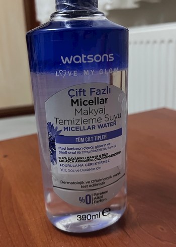 Watsons Çift Fazlı Micellar Makyaj Temizleme Suyu 390 ml - Görsel 4