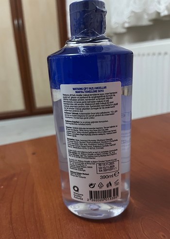 Watsons Çift Fazlı Micellar Makyaj Temizleme Suyu 390 ml - Görsel 3