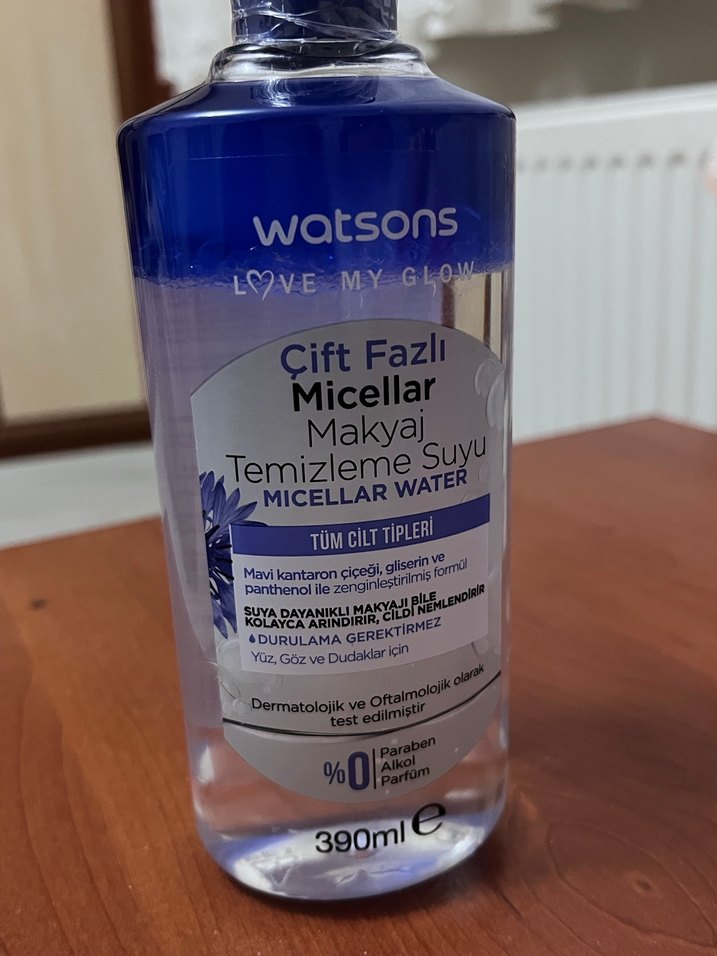 Watsons Çift Fazlı Micellar Makyaj Temizleme Suyu 390 ml - Görsel 4
