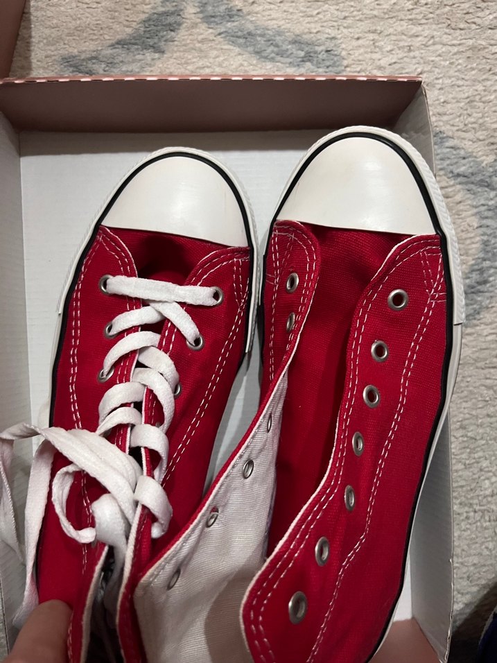 Kırmızı Kadın Günlük Spor Ayakkabı - Görsel 2