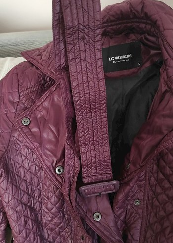 l Beden çıtçıtlı Midi Kadın Mont