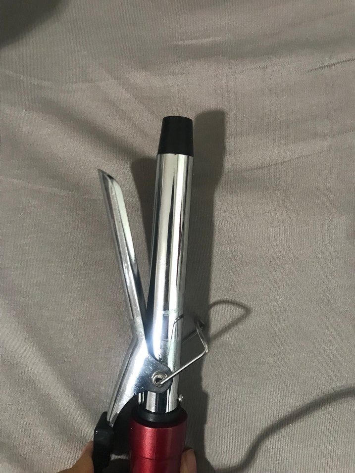 Kırmızı Saç Şekillendirici Maşa - Görsel 2