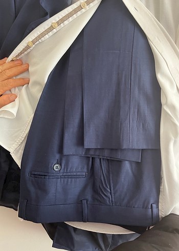 Altınyıldız Bohem Tarz lacivert takım elbise - Görsel 6