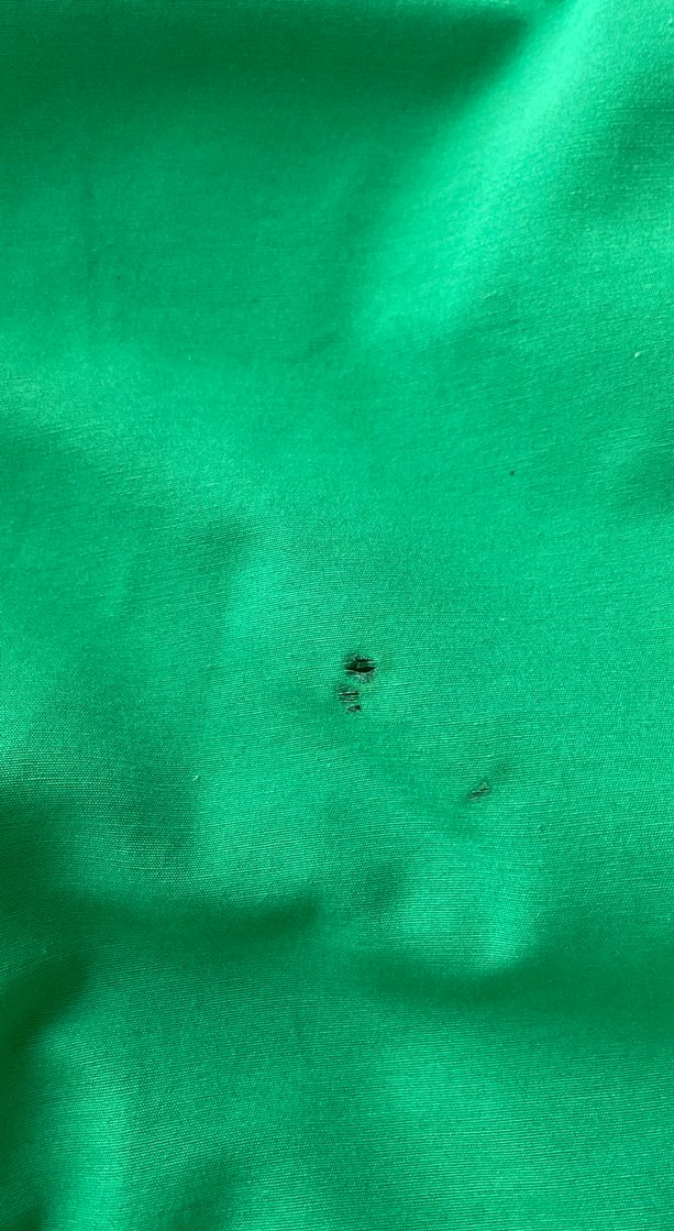 Yeşil Kat Kat Fırfırlı Mini Tunik - Görsel 3