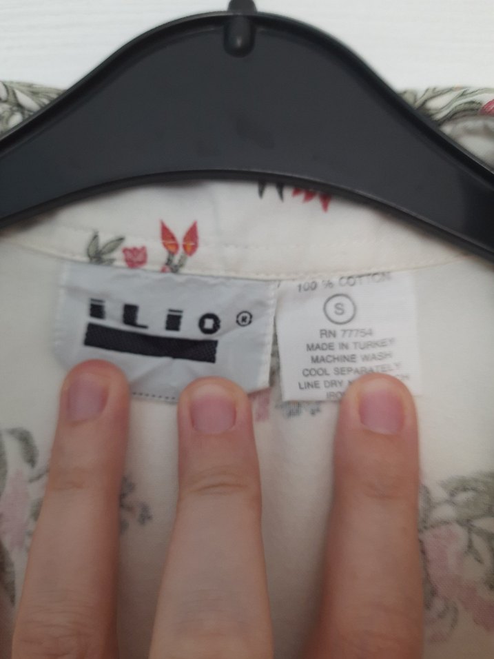 Pamuklu Çiçek Desenli Bohem Gömlek - Görsel 3