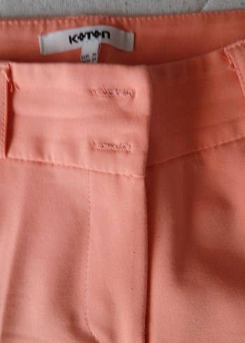 Koton Pembe Kadın Midi Kumaş Pantolon