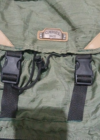 Camel Active Kadın Camel Sırt Çantası - Fermuarlı, Baskılı