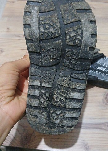 32 Beden siyah Erkek Çocuk Terlik