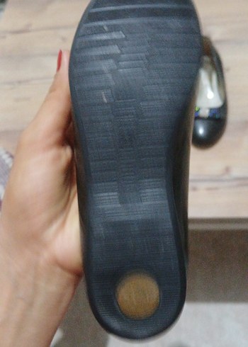 Klasik Tokalı Parlak Siyah çocuk Babet - Görsel 6