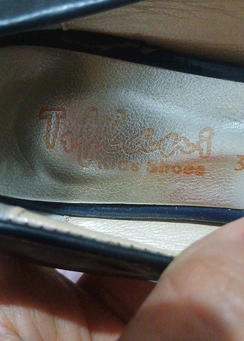 Klasik Tokalı Parlak Siyah çocuk Babet - Görsel 5