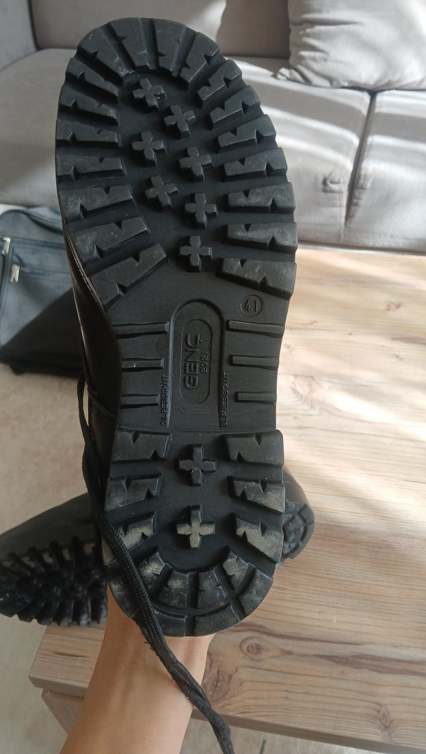 Siyah Deri Erkek Botlar Tokalı - Görsel 5