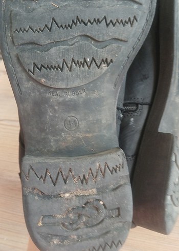 Siyah Deri Erkek Goth Botları - Görsel 6