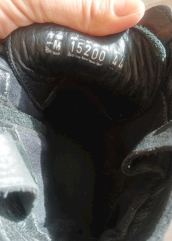 Siyah Deri Erkek Goth Botları - Görsel 8