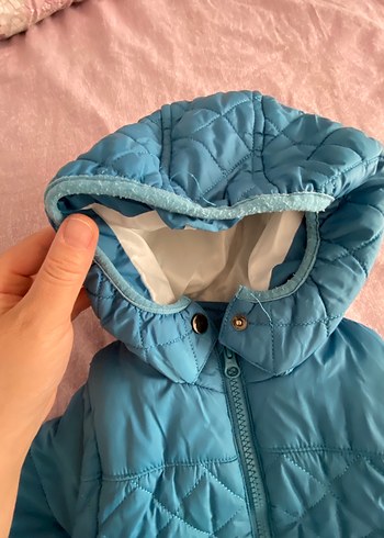 Erkek Çocuk Mavi Fermuarlı Mont - Görsel 3
