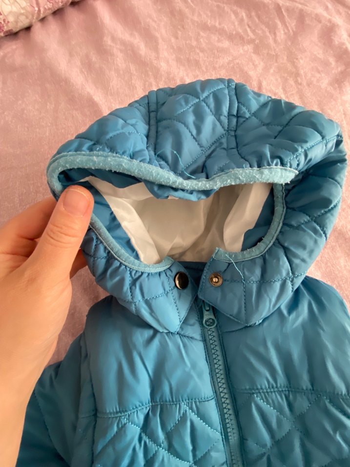 Erkek Çocuk Mavi Fermuarlı Mont - Görsel 3