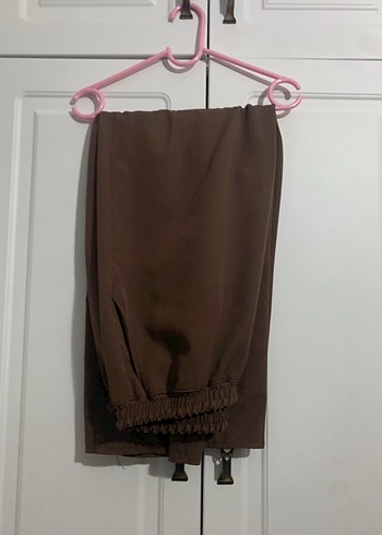 Kahverengi Midi kimono takım - Görsel 2