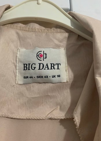 Bej Uzun Keten Kadın Trençkot - Görsel 4