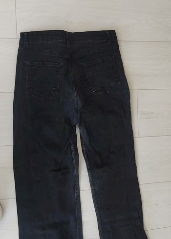 30 Beden siyah Renk Siyah Regular Fit Midi Kadın Kot Pantolon