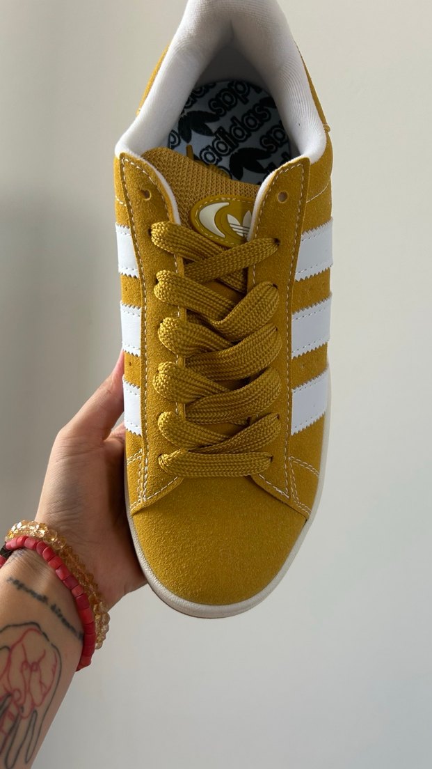 Sarı Adidas Platform Erkek Spor Ayakkabı - Görsel 3